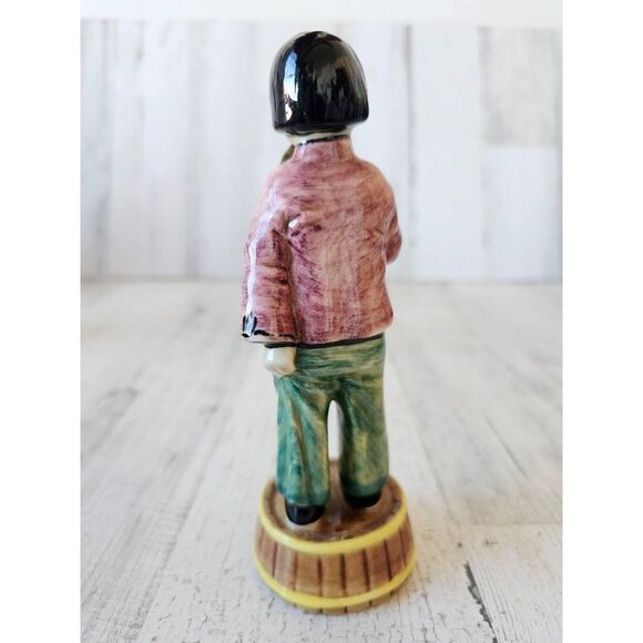 Gort girl fan 202f-jade 1948 Chinese Japanese figurine statue bone china - Picture 5 of 9